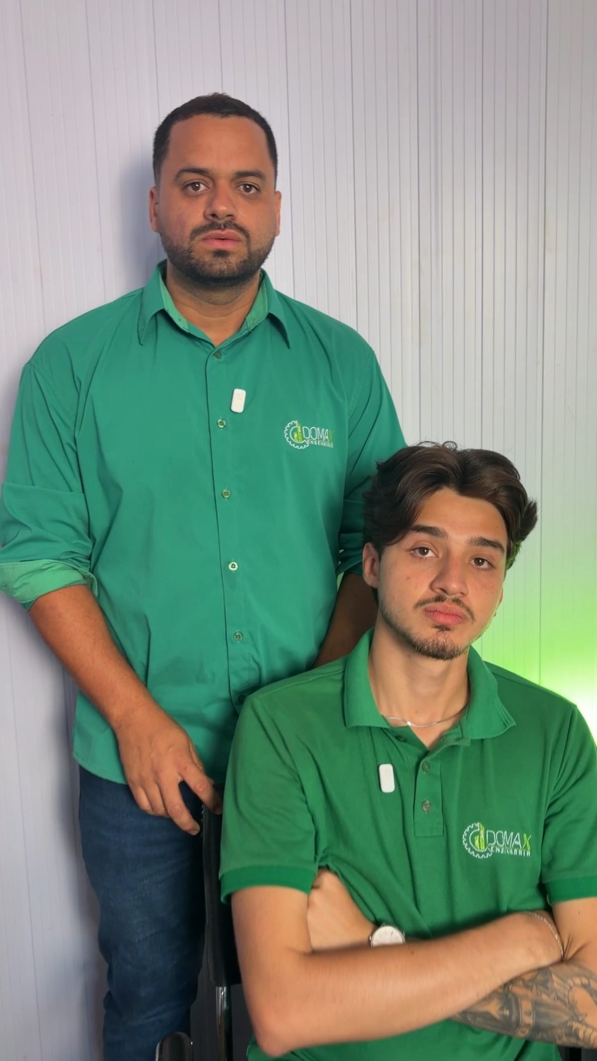 Engenheiros sócios da Domax Engenharia